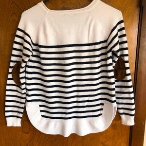 Staccao Striped Black and White Women's Sweater